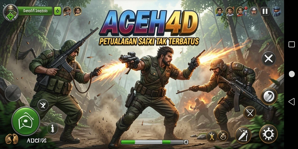 Tampilan gameplay seru dari ACEH4D yang penuh aksi.