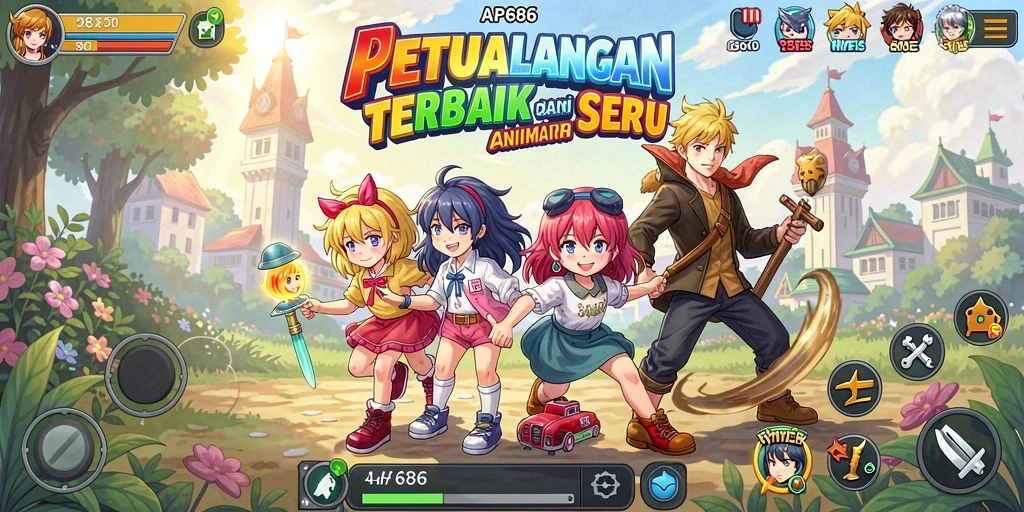 Gameplay seru yang membawa Anda ke dalam dunia anime.