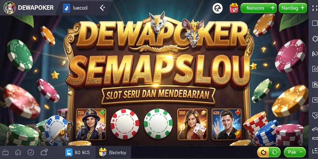 Tampilan utama DEWAPOKER dengan gameplay Slot yang mengasyikkan.
