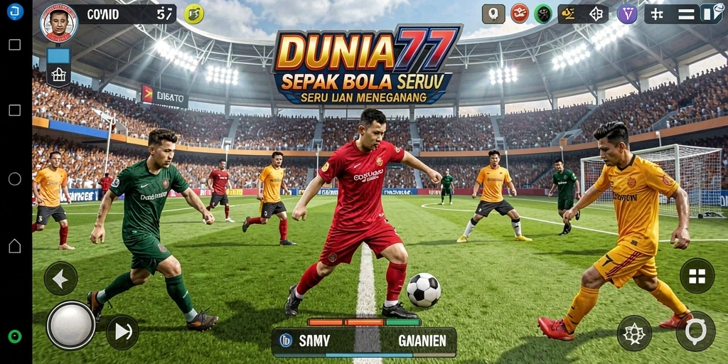 Screenshot menarik dari gameplay DUNIA77 yang penuh aksi.