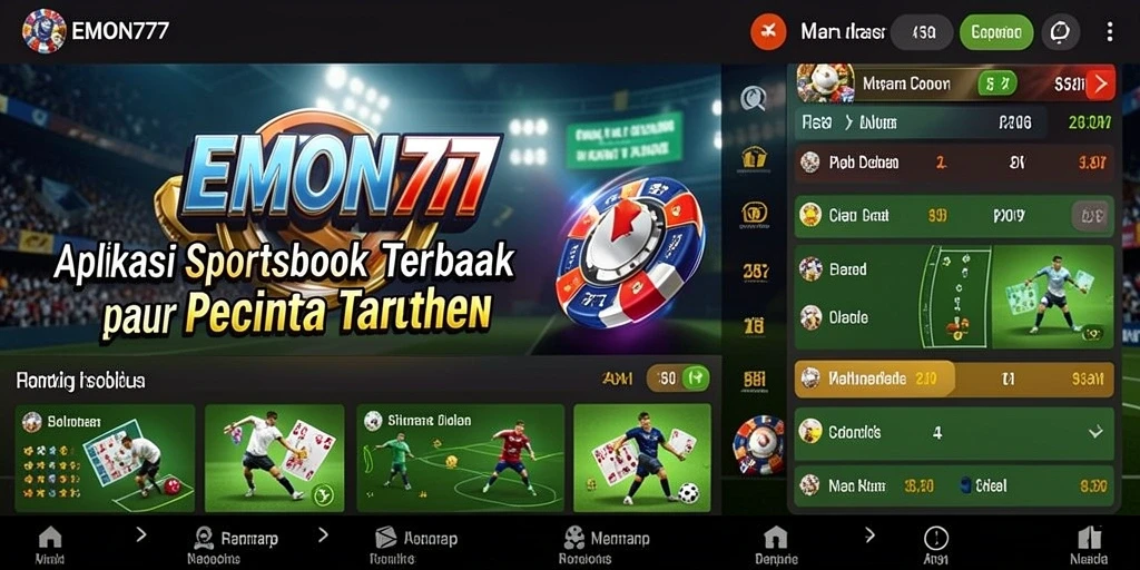 Tampilan screenshot EMON777 menampilkan fitur taruhan yang menarik.