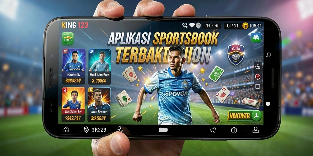 Tampilan gameplay Sportsbook yang menarik dan interaktif di KING123.