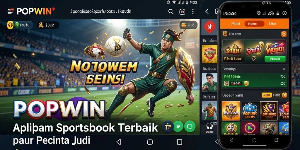 Screenshot utama dari gameplay Sportsbook yang seru di POPWIN.