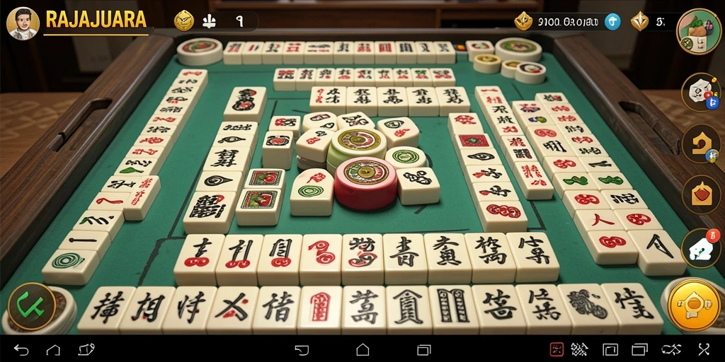 Tampilan gameplay menarik dari RAJAJUARA yang penuh tantangan.