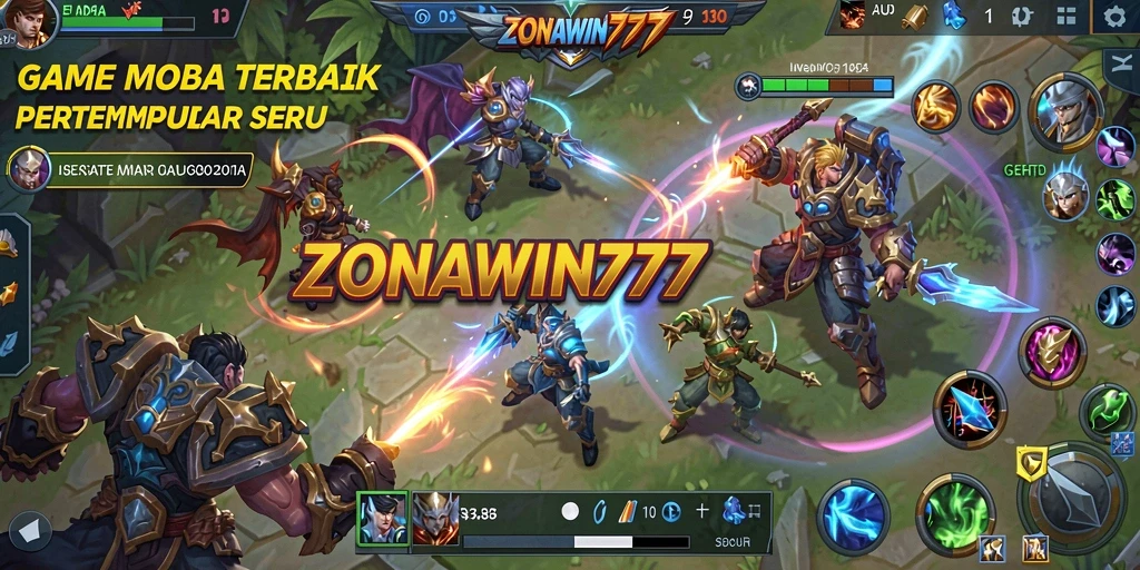 Tampilan gameplay <strong>ZONAWIN777</strong> yang menegangkan dan penuh strategi.